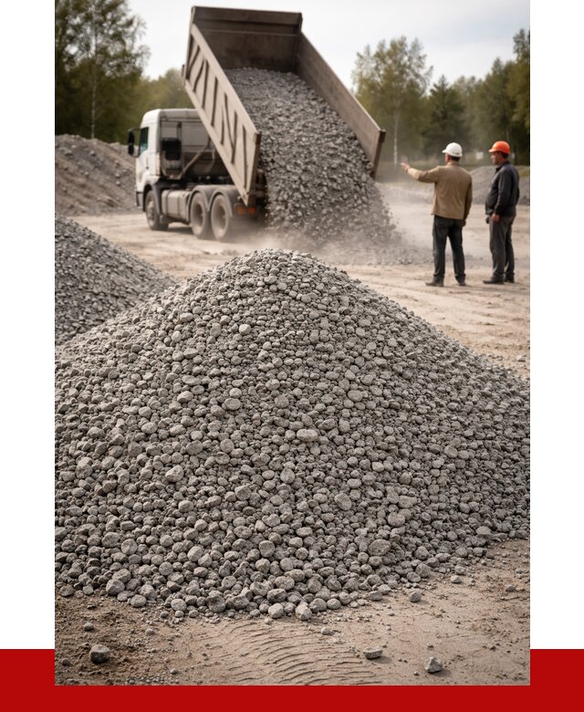 Гранитный щебень фракция 0-5 в Озёрске от 2941 руб ПРОНЕРУДОзр