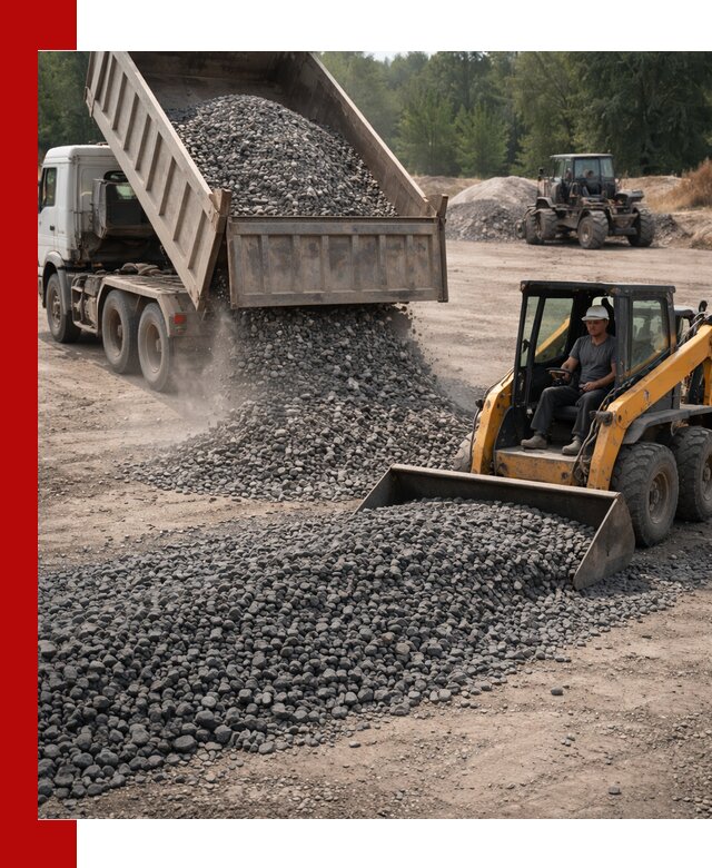 Гранитный щебень фракция 40-70 с доставкой в Озёрске