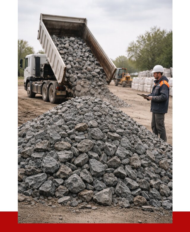 Гранитный щебень фракция 100-200 в Озёрске от 4260 р. ПРОНЕРУДОзр