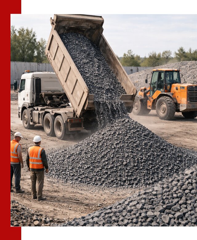 Доставка и продажа щебня габбро-диабаза в Озёрске