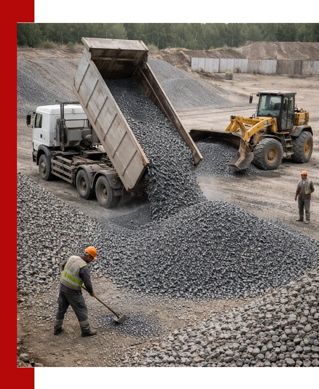 Щебень габбро-диабаз фр. 5-20 с доставкой в Озёрске