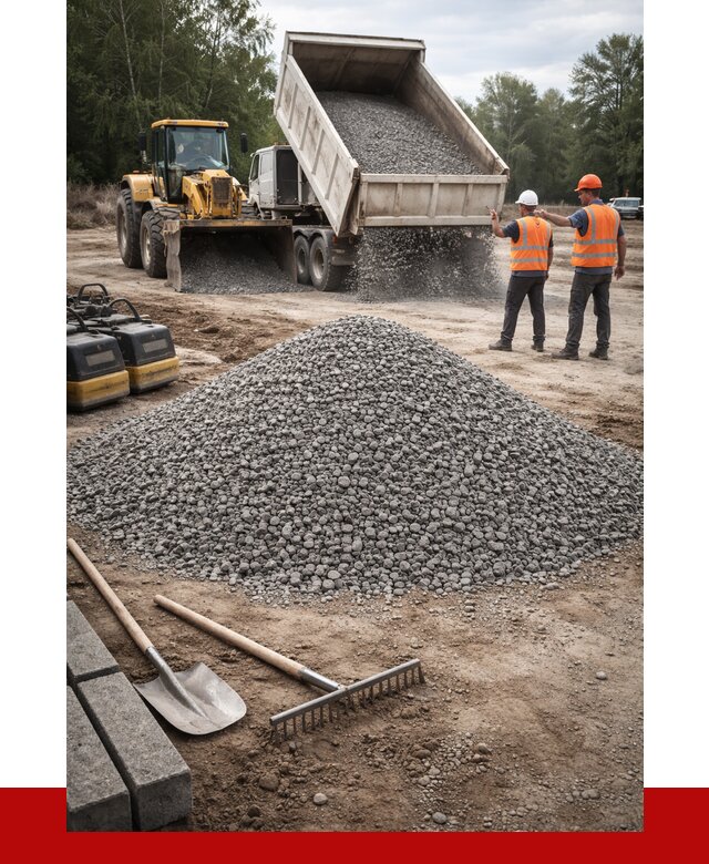 Гравийный щебень купить в Озёрске от 2231 р. ПРОНЕРУДОзр