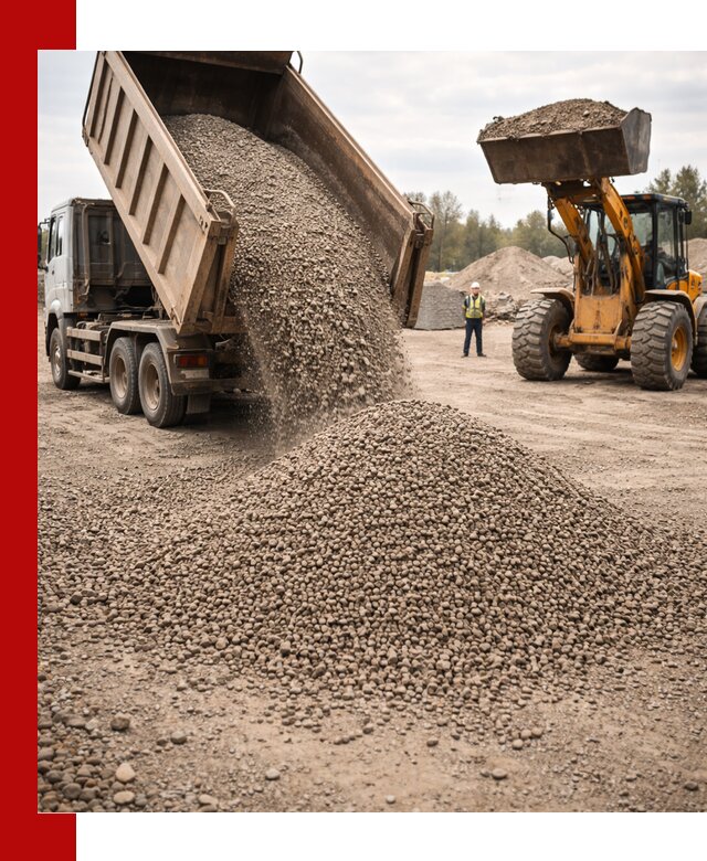 Гравийный щебень фракция 3–10 с доставкой в Озёрске