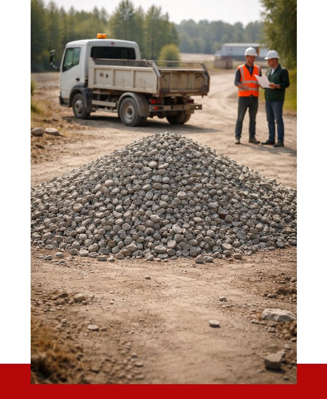 Гравийный щебень фракция 20-40 в Озёрске от 1217 р. | ПРОНЕРУДОзр