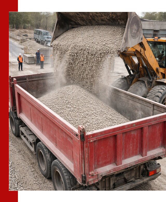 Купить известняковый щебень фракции 0-5 с доставкой в Озёрске