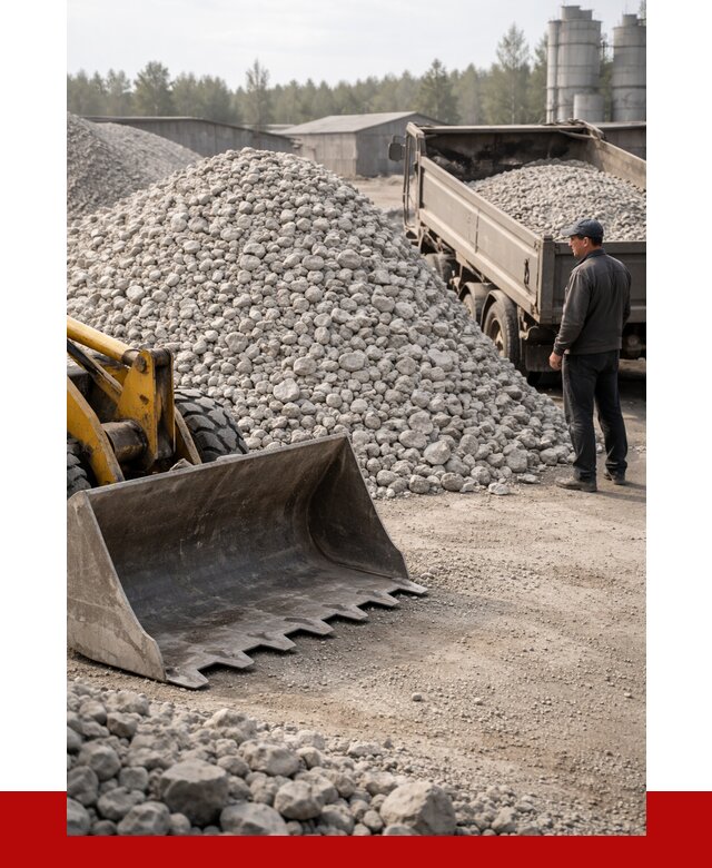 Известняковый щебень фракция 40-70 в Озёрске от 4260 р. | ПРОНЕРУДОзр