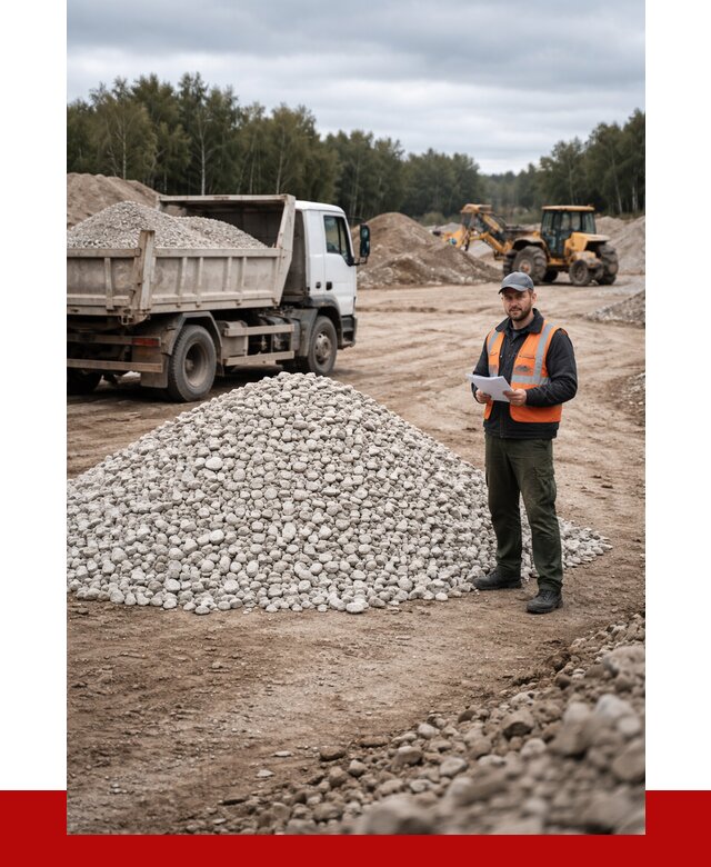 Доломитовый щебень в Озёрске купить от 2231 р., ПРОНЕРУДОзр