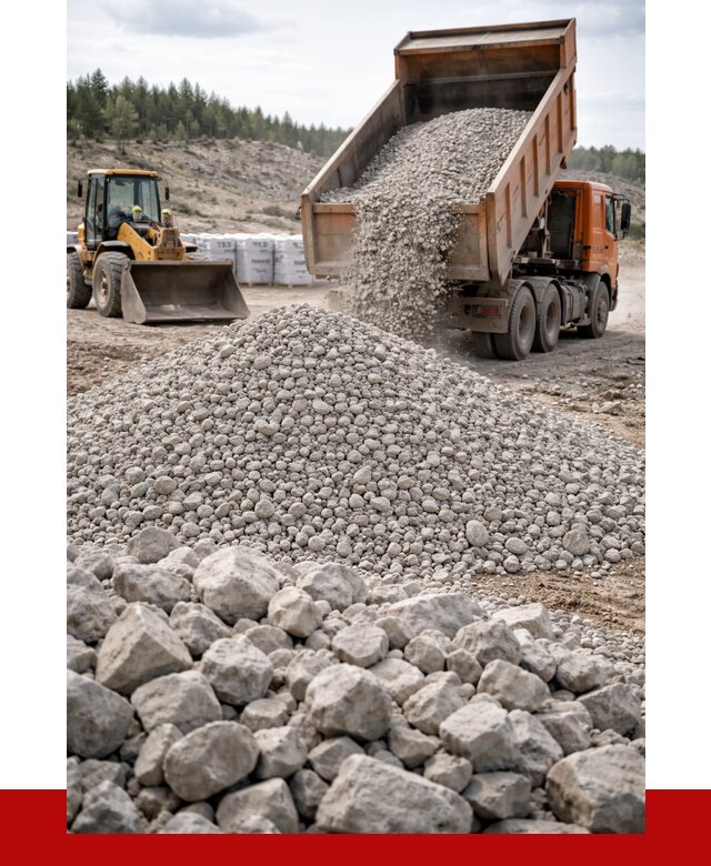 Доломитовый щебень фр. 20-40 в Озёрске от 4260 р. | ПРОНЕРУДОзр