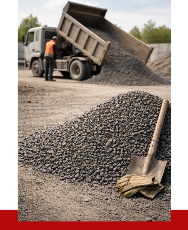 Шлаковый щебень фракция 5-20 в Озёрске от 1826 р. ПРОНЕРУДОзр