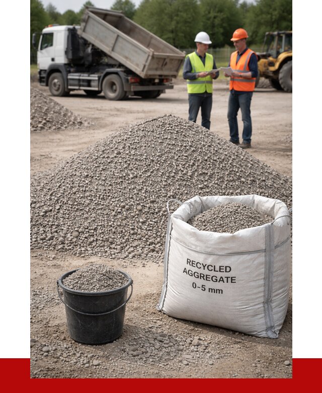 Вторичный щебень фракция 0-5 в Озёрске от 1623 р. ПРОНЕРУДОзр