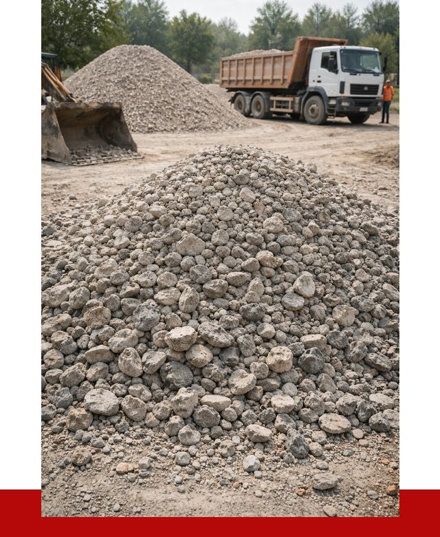 Вторичный щебень фракция 20-40 в Озёрске от 2231 р ПРОНЕРУДОзр