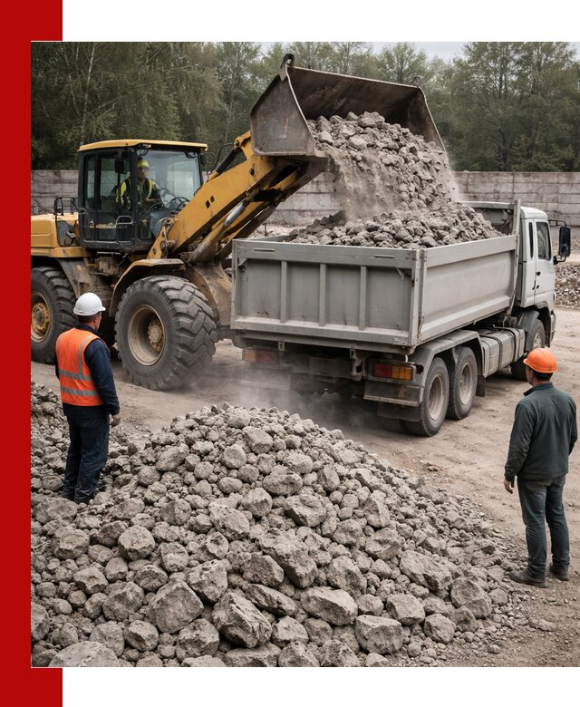 Вторичный щебень фракция 70–150 в Озёрске с доставкой