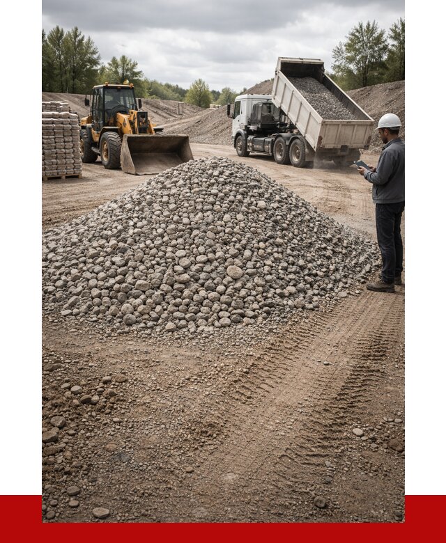 Купить бетонный щебень в Озёрске, от 3245 р. ПРОНЕРУДОзр