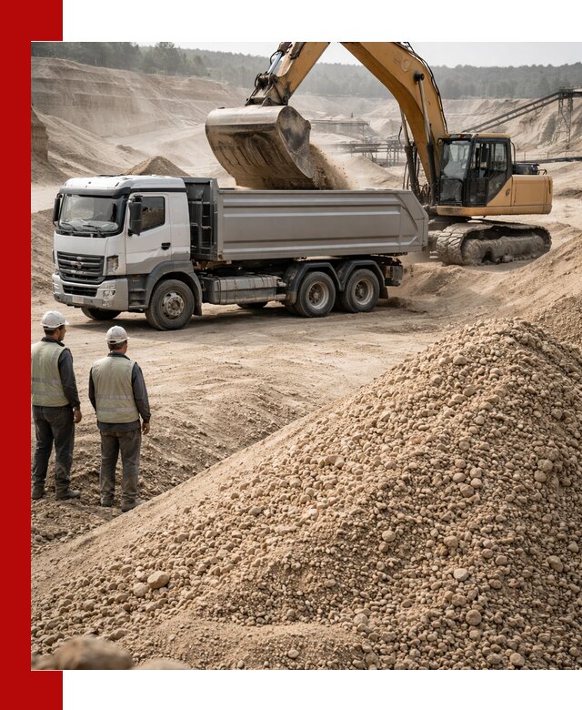 Карьерный крупнозернистый песок с доставкой в Озёрске