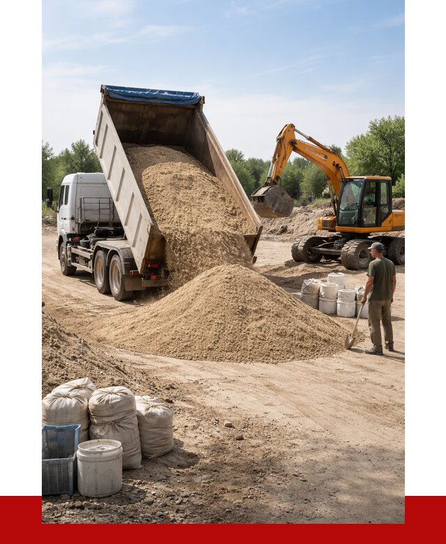 Купить речной песок в Озёрске от 1217 р. за куб | ПРОНЕРУДОзр