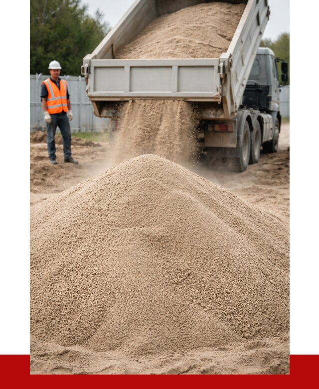 Купить сеяный песок с доставкой в Озёрске от 2231 р ПРОНЕРУДОзр