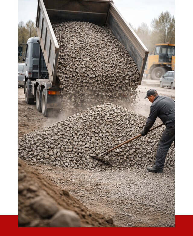 Гравий фракция 20-40 в Озёрске от 2536 р. доставка | ПРОНЕРУДОзр