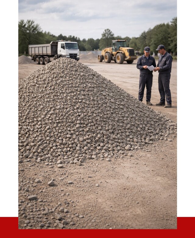 Купить гравий фракция 40-70 в Озёрске от 1217 р. | ПРОНЕРУДОзр