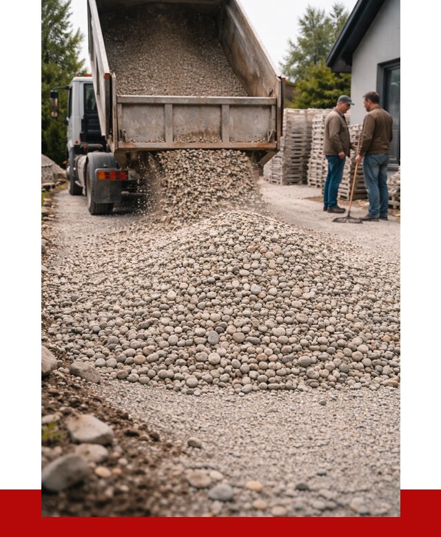 Галька речная в Озёрске от 2738 р. с доставкой, ПРОНЕРУДОзр