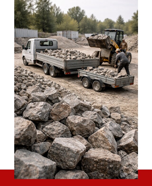 Купить бутовый камень гранитный в Озёрске от 2840 р. | ПРОНЕРУДОзр