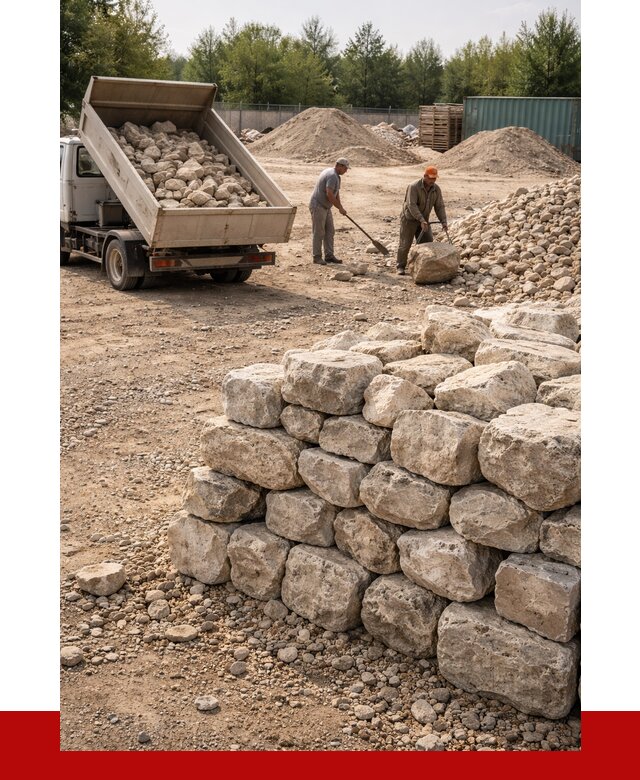 Бутовый камень известняковый в Озёрске от 4260 р. | ПРОНЕРУДОзр