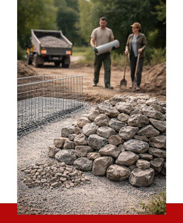 Камень для габионов фракция 100-200 в Озёрске от 4868 р. | ПРОНЕРУДОзр