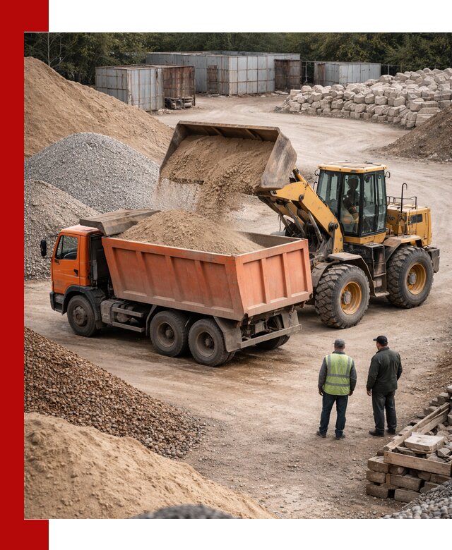 Доставка сыпучих смесей и смесей для стройки в Озёрске