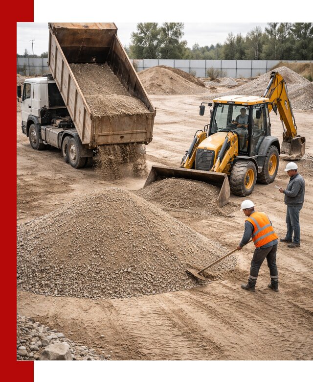 Поставка и доставка ПГС С4 в мешках и самосвалах в Озёрске