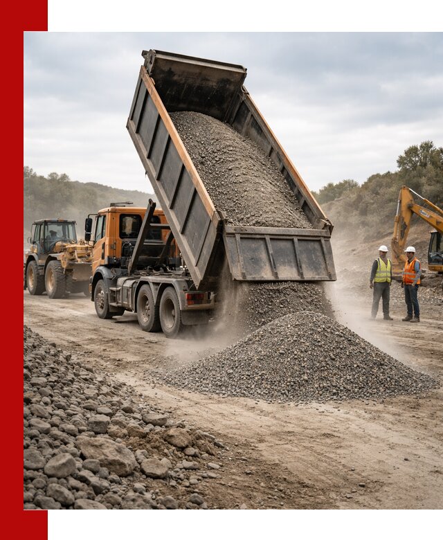 Щебёночно-песчаная смесь ЩПС С1 с доставкой в Озёрске