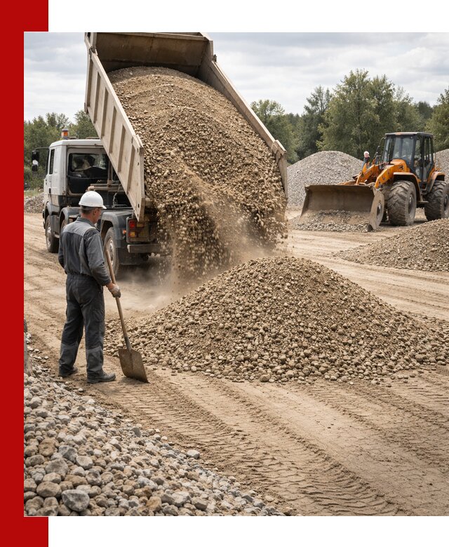 Доставка щпс С3 в Озёрске самосвалами и бортовыми грузовиками