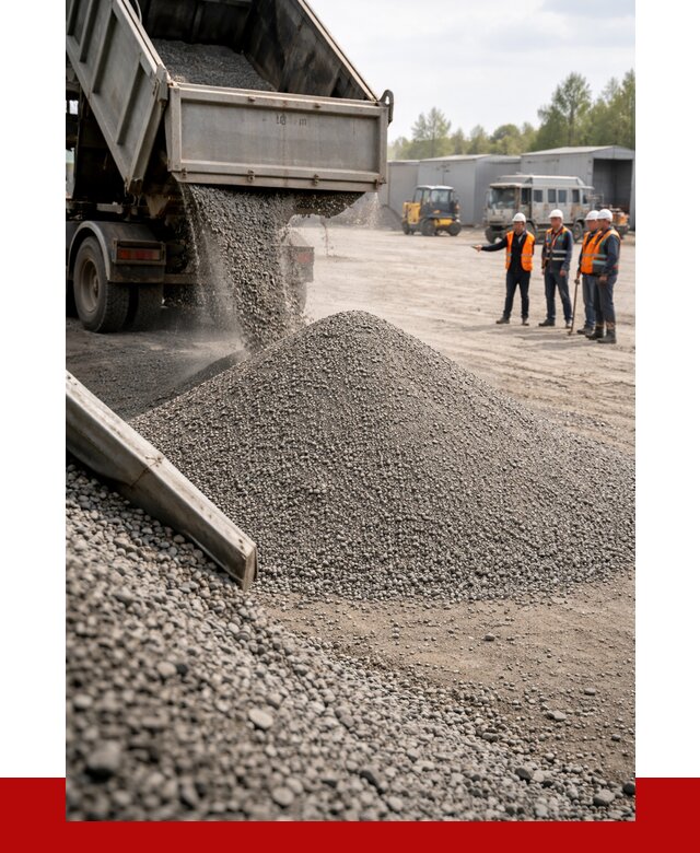 Гравийный отсев 0-5 в Озёрске от 1217 р. с доставкой | ПРОНЕРУДОзр