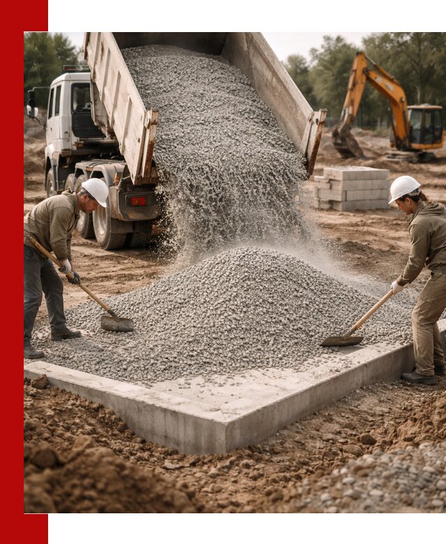 Доставка и продажа отсева для бетона в Озёрске