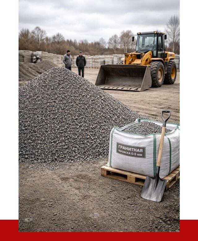 Купить гранитную крошку в Озёрске от 4868 р. с доставкой | ПРОНЕРУДОзр