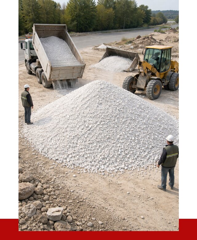 Белая мраморная крошка в Озёрске от 4260 р. с доставкой | ПРОНЕРУДОзр