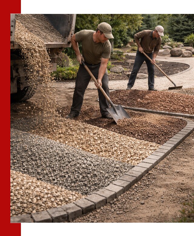 Декоративная крошка для ландшафта в Озёрске — продажа и доставка