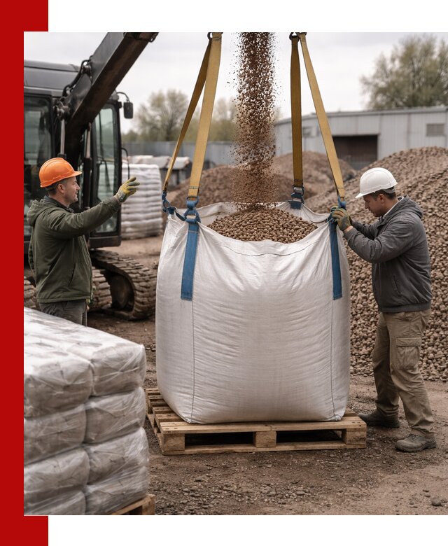Керамзит в биг-бегах с доставкой в Озёрске