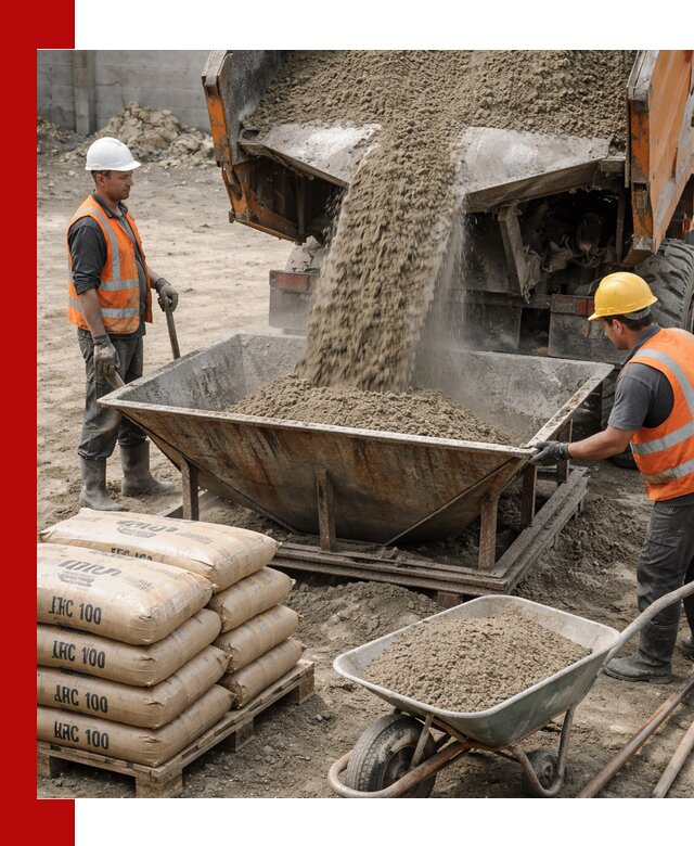 Доставка цементно-песчаной смеси М100 в Озёрске