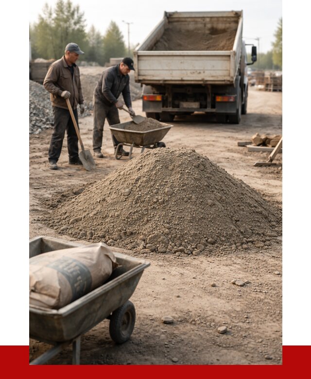 Цементно-песчаная смесь М150 в Озёрске от 4767 р. | ПРОНЕРУДОзр