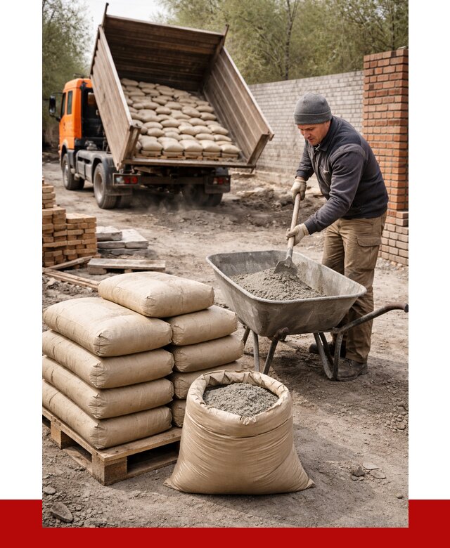 Купить сухую смесь для кладки в Озёрске от 1217 р. | ПРОНЕРУДОзр