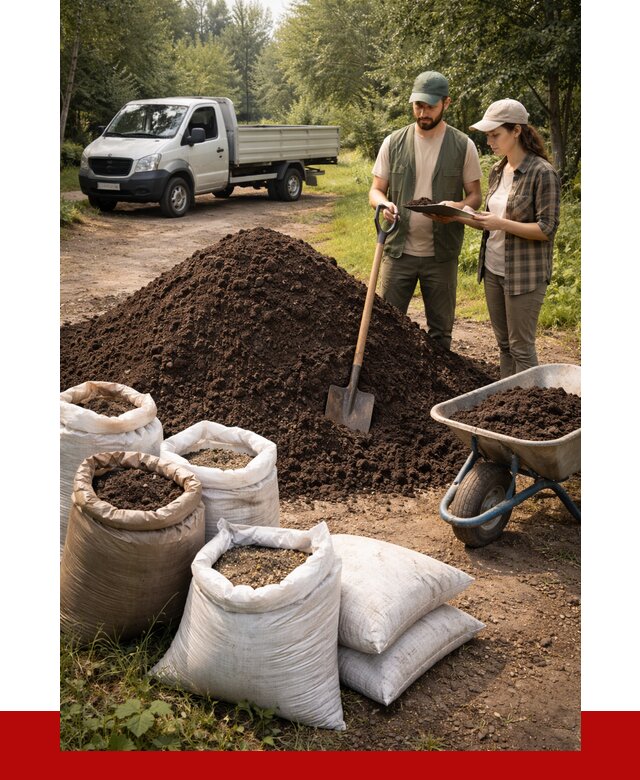 Купить грунт с доставкой в Озёрске от 4564 р. за м3 | ПРОНЕРУДОзр