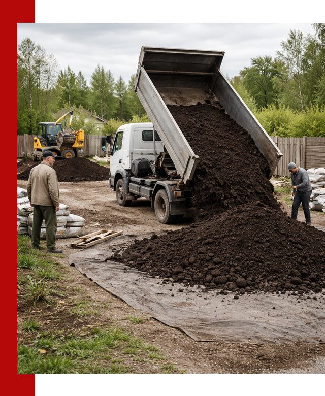 Доставка качественного почвогрунта в Озёрске оптом и в розницу