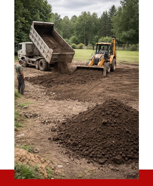 Грунт для выравнивания участка в Озёрске от 1217 р. | ПРОНЕРУДОзр