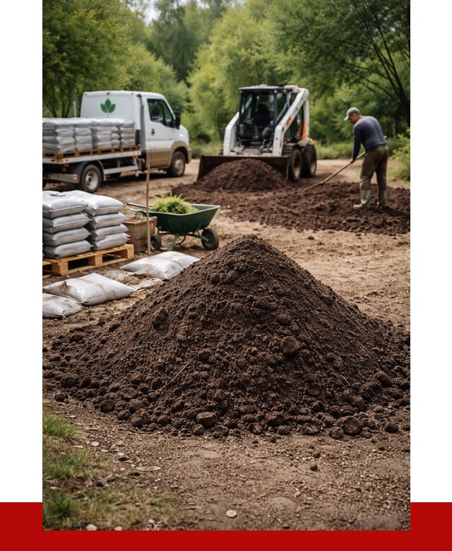 Грунт для озеленения с доставкой в Озёрске от 1826 р. | ПРОНЕРУДОзр