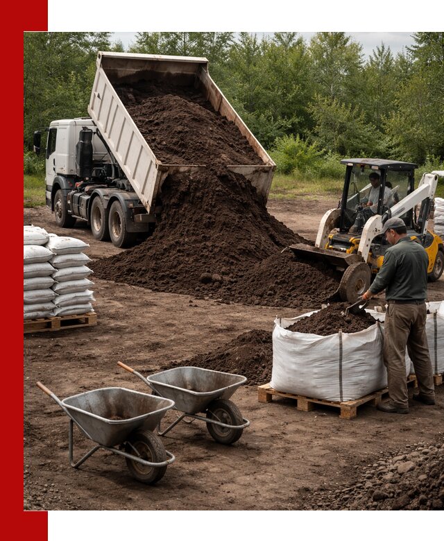 Доставка и продажа торфогрунта в Озёрске оптом и в розницу