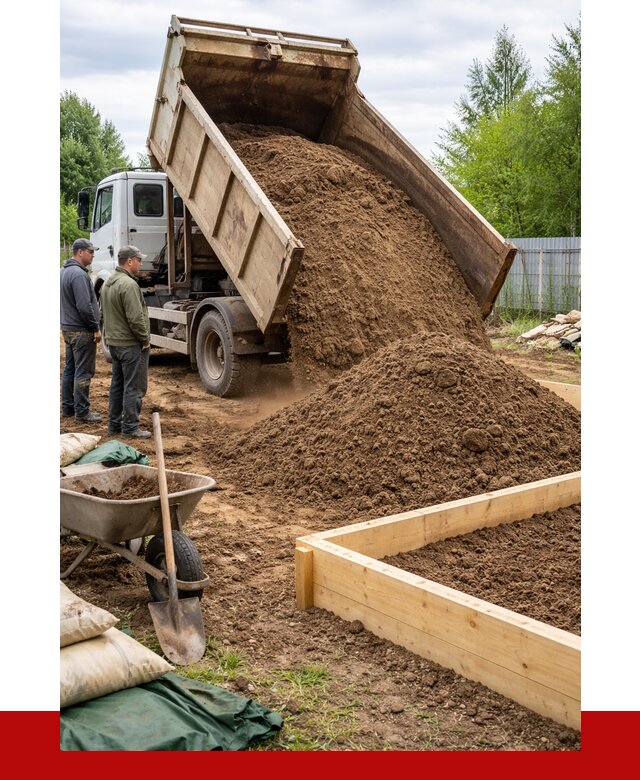 Торфо песчаная смесь в Озёрске с доставкой от 1876 р. | ПРОНЕРУДОзр