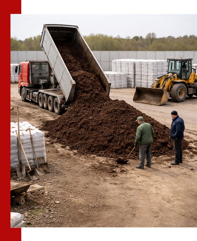 Доставка торфяных смесей оптом и в розницу в Озёрске