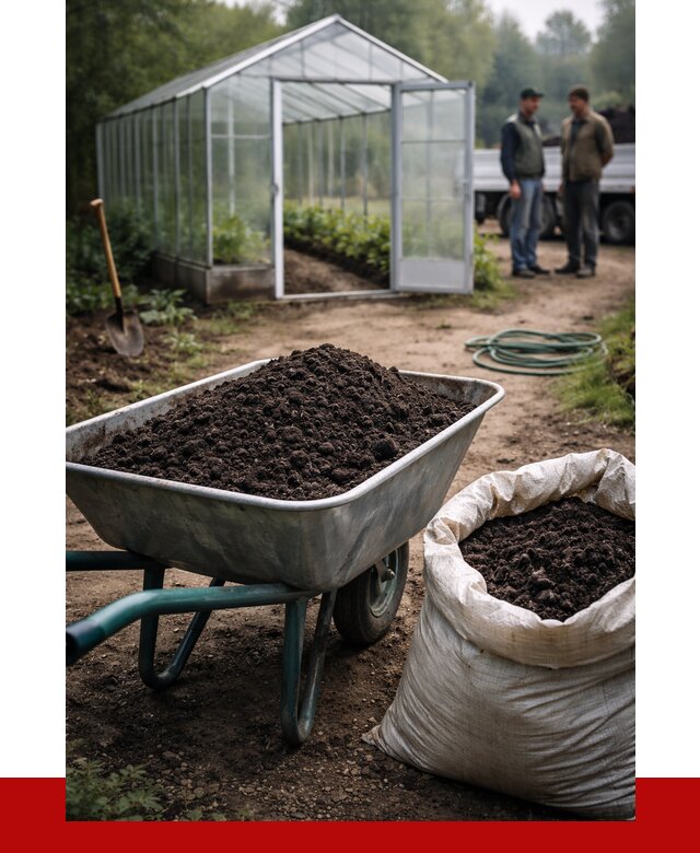 Чернозем для теплицы в Озёрске с доставкой от 1521 р. | ПРОНЕРУДОзр