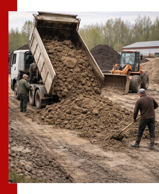 Доставка глин и суглинков в Озёрске оптом и вкрай