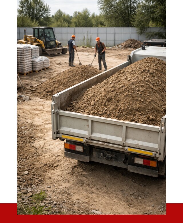 Супесь с доставкой в Озёрске от 2485 р. за куб | ПРОНЕРУДОзр