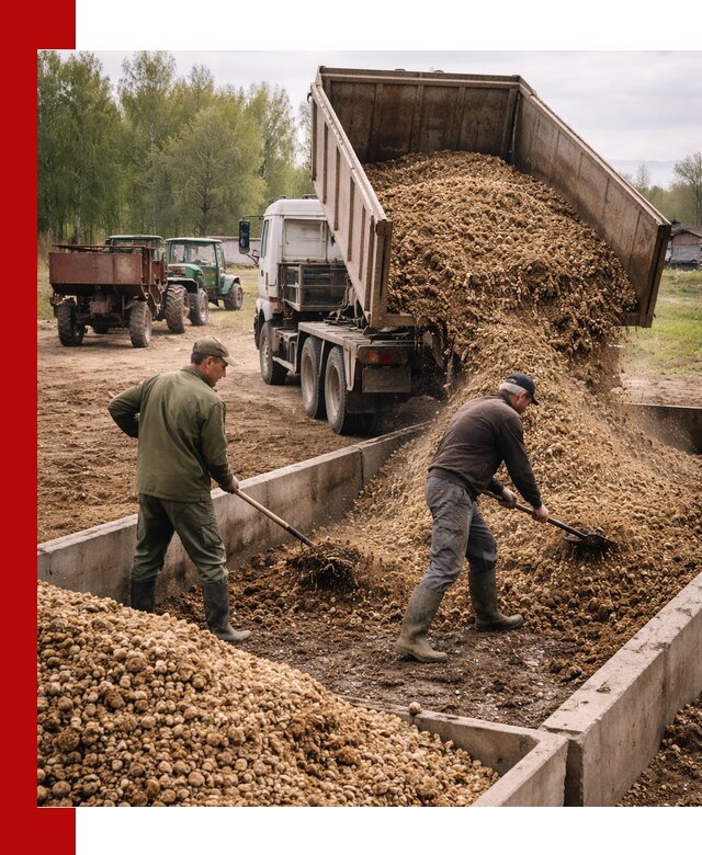 Куриный помет с доставкой в Озёрске оптом и в розницу